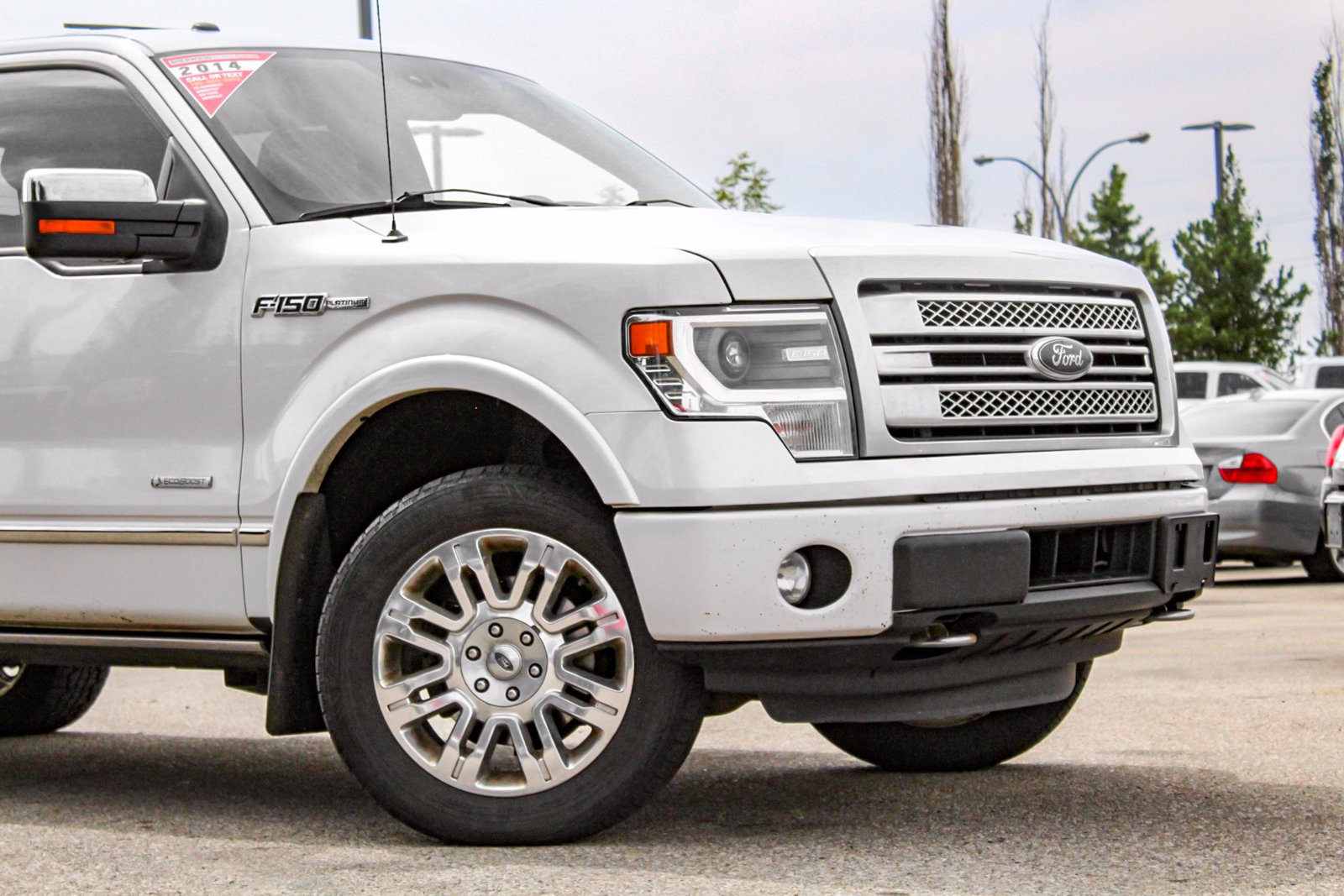 PreOwned 2014 Ford F150 Platinum 3.5L 4WD Crew Cab Pickup