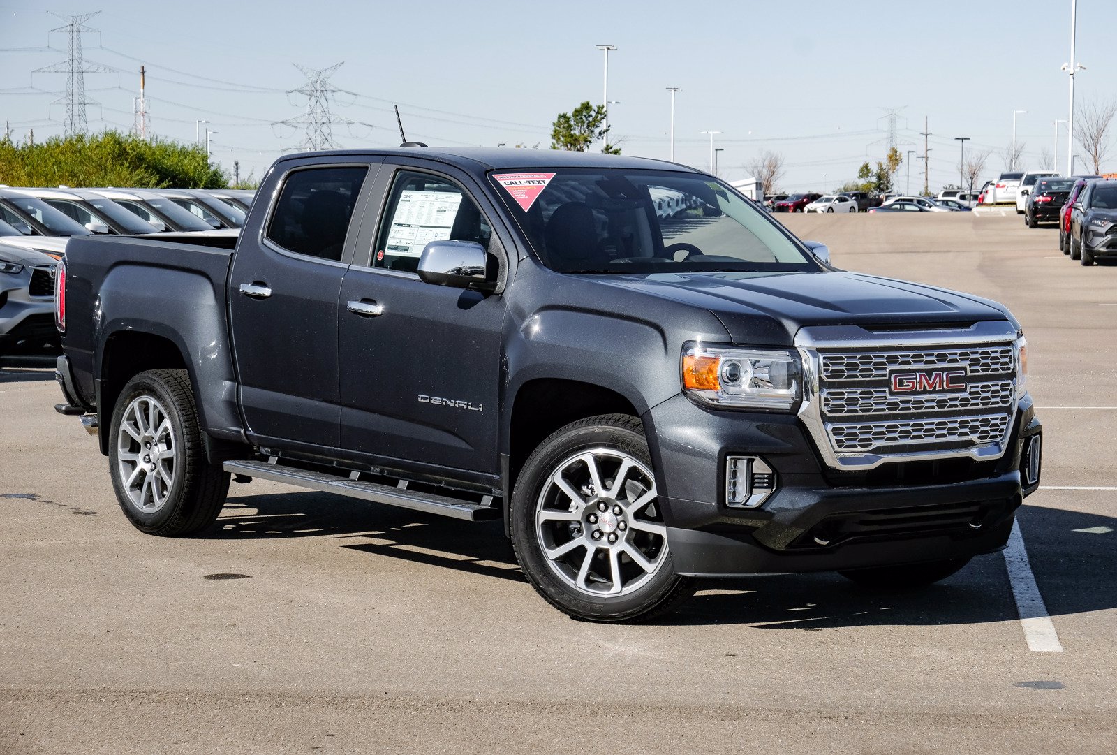 New 2021 GMC Canyon 4WD Denali Crew Cab Pickup in Sherwood Park ...